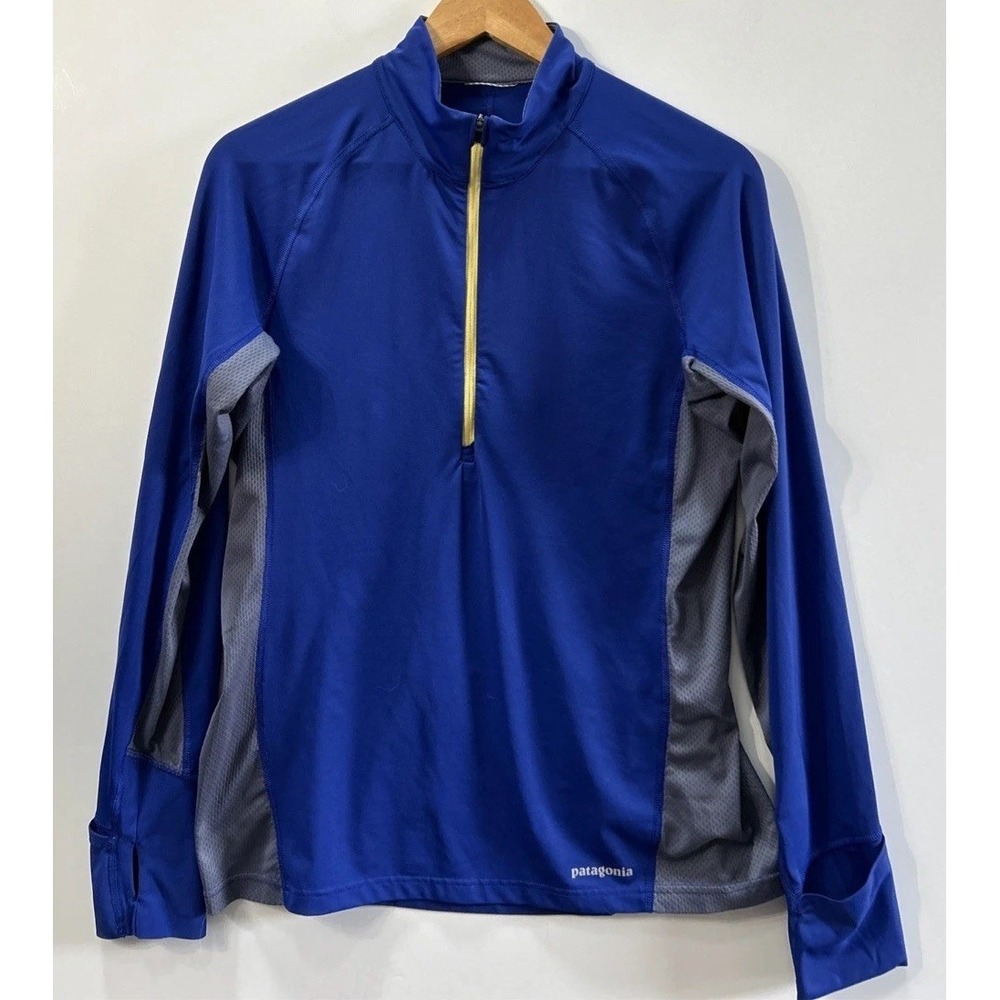 Women's Patagonia All Weather 1/2 Zip Pullover Layer Activewear 24208 Large EC‎